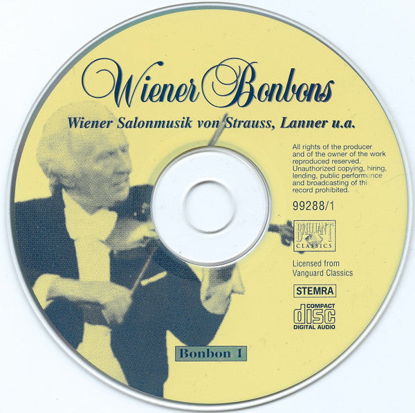 Willi Boskovsky Ensemble*, Willi Boskovsky : Wiener Bonbons (2xCD, Comp)