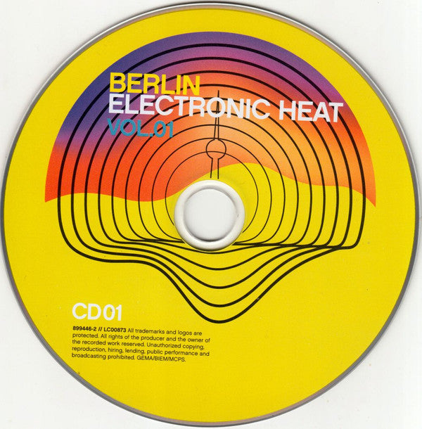 Various : Berlin Electronic Heat Vol. 01 (2xCD, Comp)