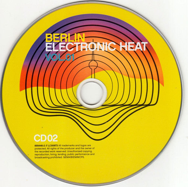 Various : Berlin Electronic Heat Vol. 01 (2xCD, Comp)