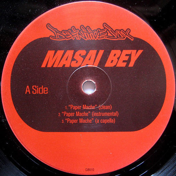 Masai Bey : Paper Mache (12&quot;, Single)