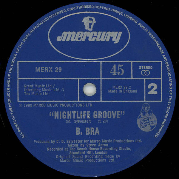The Mexicano / BBRA : Dallas / Nightlife Groove (12&quot;)