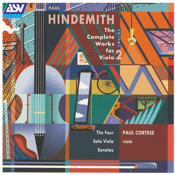 Hindemith*, Paul Cortese : The Complete Works for Viola - VOL. 2 (CD)