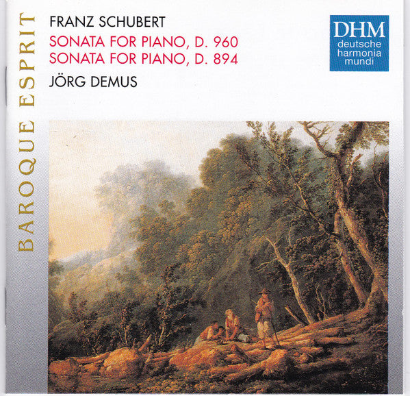 Schubert* – Jörg Demus : Sonata For Piano D. 960 / Sonata For Piano D. 894   (CD, Album, Comp)