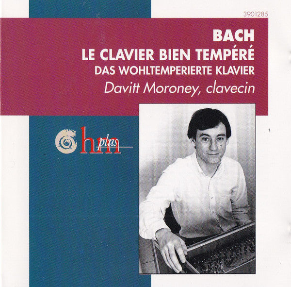 Bach* - Davitt Moroney : Le Clavier Bien Tempéré = Das Wohltemperierte Klavier (CD, Album)