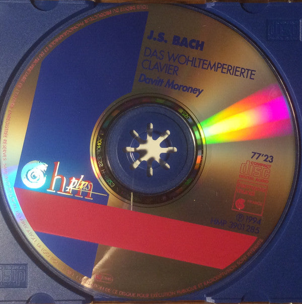 Bach* - Davitt Moroney : Le Clavier Bien Tempéré = Das Wohltemperierte Klavier (CD, Album)