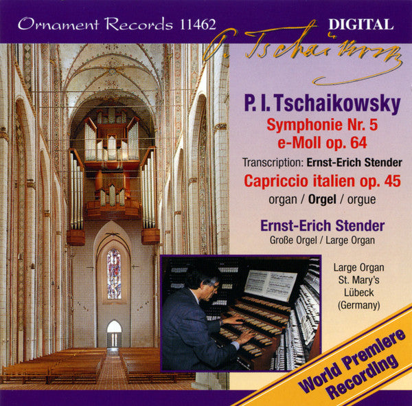 P. I. Tschaikowsky*, Ernst-Erich Stender* : Symphonie Nr. 5 E-Moll Op. 64 / Capriccio Italien Op. 45 (CD, Album)