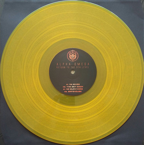 Alpha Omega : Return To The 9th Level (2xLP, Album, Ltd, Ora + CD, Album)