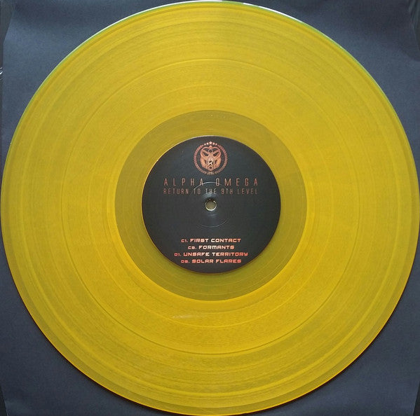 Alpha Omega : Return To The 9th Level (2xLP, Album, Ltd, Ora + CD, Album)
