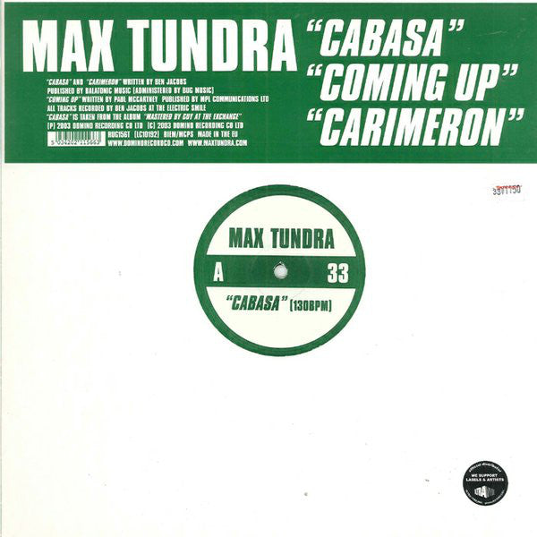 Max Tundra : Cabasa (12&quot;, Single)