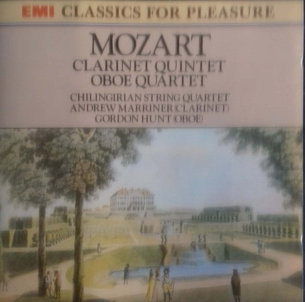 Mozart* / Chilingirian String Quartet, Andrew Marriner, Gordon Hunt : Clarinet Quintet, Oboe Quartet (CD, RE)