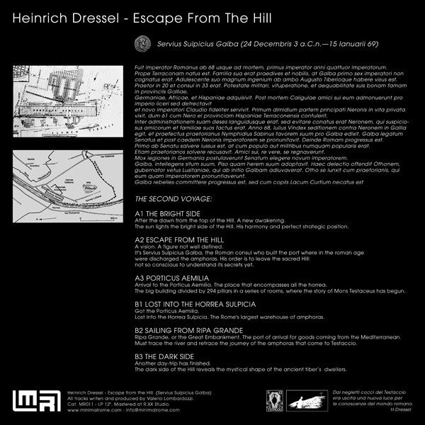 Heinrich Dressel : Escape From The Hill (LP)