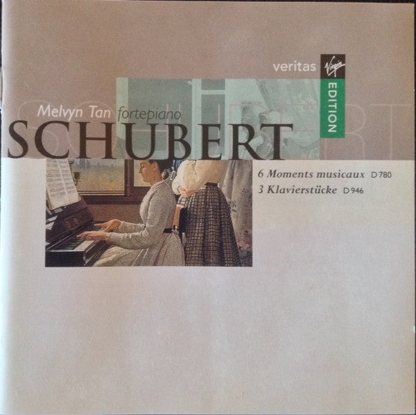 Franz Schubert, Melvyn Tan : 6 Moments Musicaux / 3 Klavierstücke (CD, Album, RE)