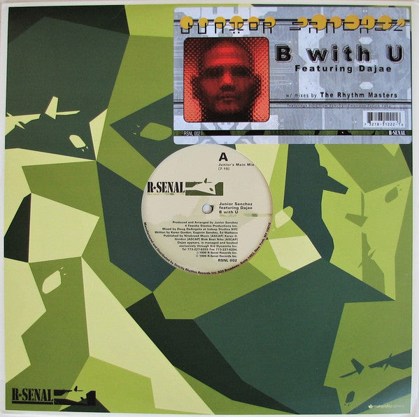 Junior Sanchez Featuring Dajaé : B With U (2x12&quot;)