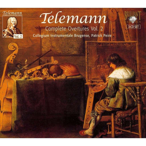 Telemann* - Collegium Instrumentale Brugense, Patrick Peire : Complete Overtures Vol. 2 (3xCD, Album, Dig)