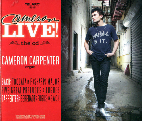 Cameron Carpenter (2) : Cameron Live! (CD, Album + DVD, 5.1)