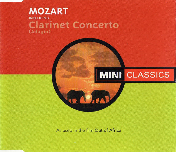 Wolfgang Amadeus Mozart : Clarinet Concerto (Adagio) (CD, MiniAlbum, Comp)