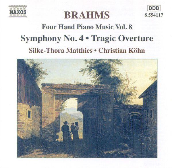 Brahms* - Christian Köhn, Silke-Thora Matthies : Four Hand Piano Music Vol. 8 - Symphony No. 4, Tragic Overture (CD, Album)