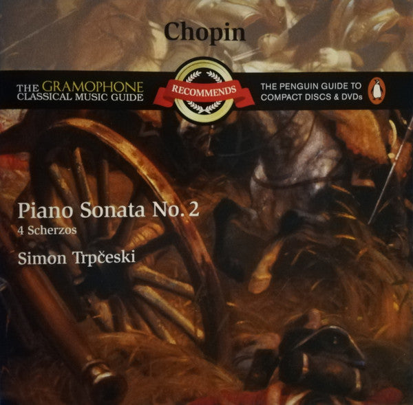 Chopin* - Simon Trpčeski : Piano Sonata No. 2; 4 Scherzos (CD, Album, RE)