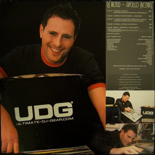 DJ Iron D : Apollo (Remixes) (12&quot;)