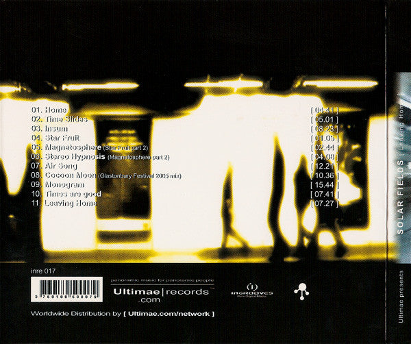 Solar Fields : Leaving Home (CD, Album, Mixed, RP)