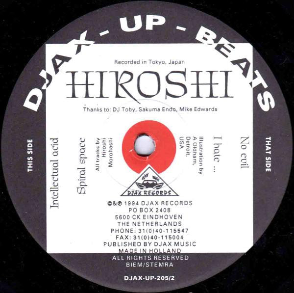 Hiroshi Morohashi : Hiroshi (2x12&quot;)