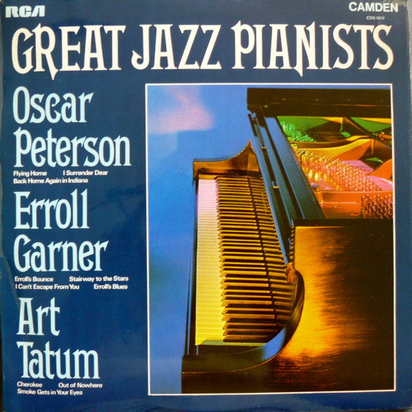 Oscar Peterson / Erroll Garner / Art Tatum : Great Jazz Pianists (LP, Comp)