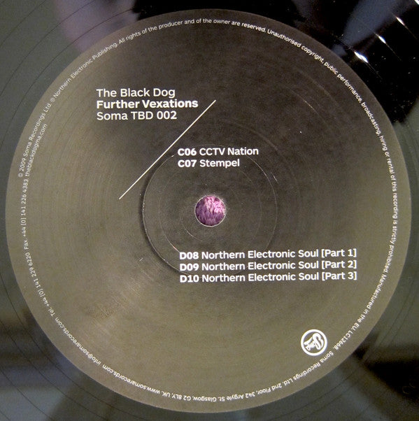The Black Dog : Further Vexations (3x12&quot;, Album, Ltd, Num)