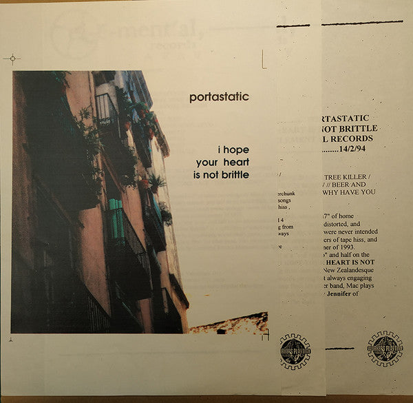 Portastatic : I Hope Your Heart Is Not Brittle (LP, Album, Promo, W/Lbl)