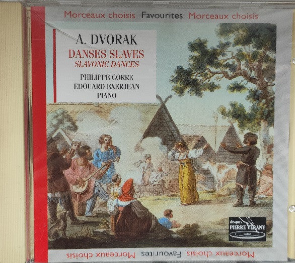 Antonín Dvořák - Duo Corre* / Exerjean* : Slavonic Dances Op. 46 &amp; Op.72, For Piano Duet - Four Hands At One Piano (CD, Album)