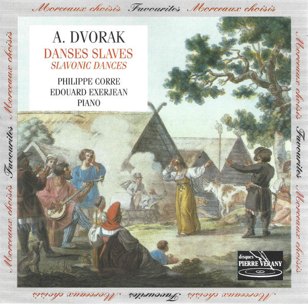 Antonín Dvořák - Duo Corre* / Exerjean* : Slavonic Dances Op. 46 &amp; Op.72, For Piano Duet - Four Hands At One Piano (CD, Album)