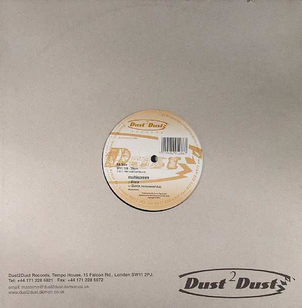 Multiscreen : Big City Loser / Gloria (12&quot;, W/Lbl)