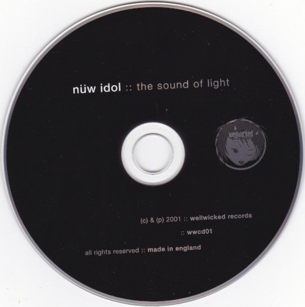 Nüw Idol : The Sound Of Light (CD, Album, Mixed)
