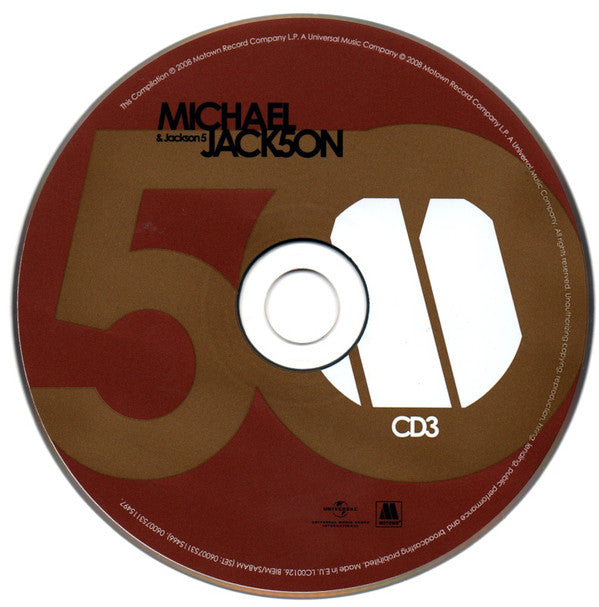 Michael Jackson &amp; The Jackson 5 : The Motown Years (3xCD, Comp)