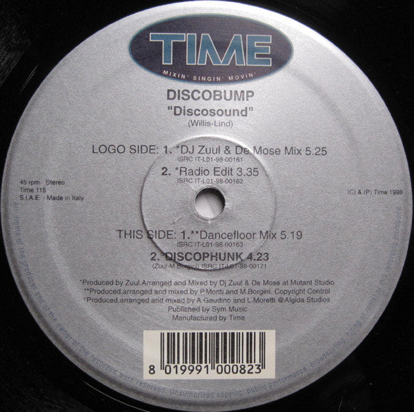 Discobump : Discosound (12&quot;)