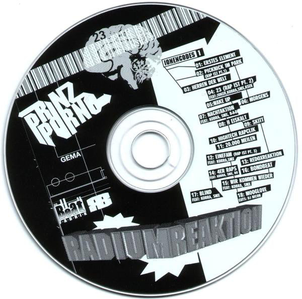 Beatfabrik Presents: Prinz Porno : RadiumReaktion (CD, Album)