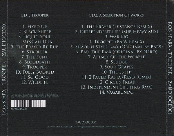 Rob Sparx : Trooper (2xCD)