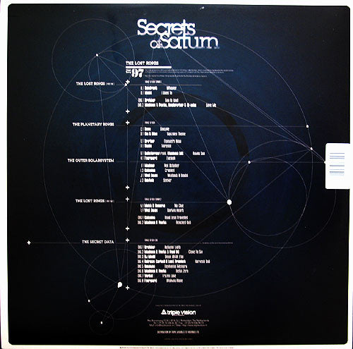Various : Secrets Of Saturn (4x12&quot;)