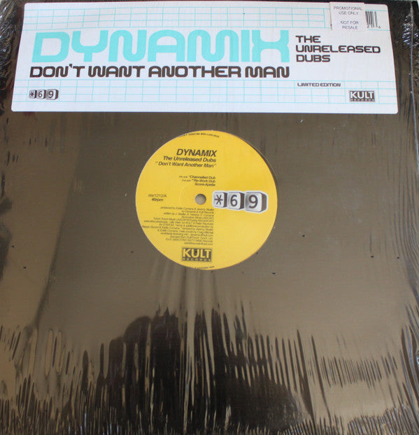 Dynamix (2) : Don&#39;t Want Another Man - The Unreleased Dubs (12&quot;)