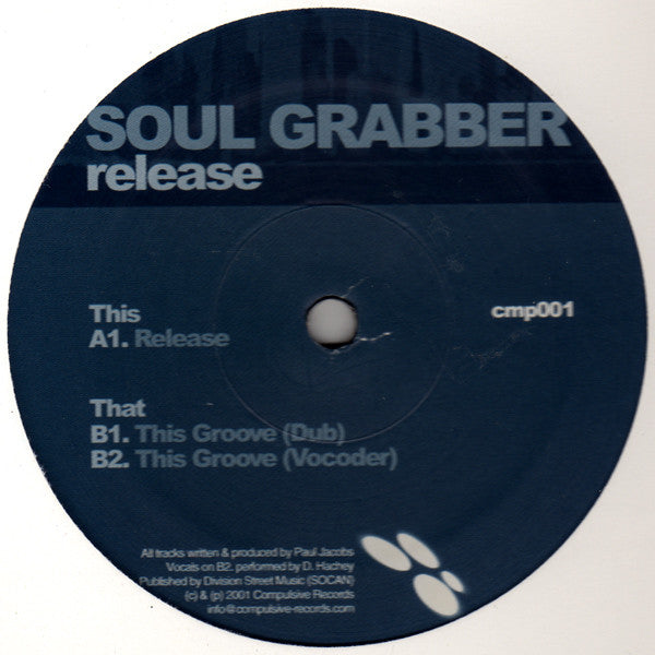 Soul Grabber : Release (12&quot;)