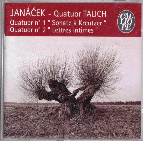 Janáček*, Schulhoff*, Talich Quartet : Quatuor à cordes n°1 « Sonate à Kreutzer », Quatuor à cordes n°2 « Lettres intimes »,  (CD, Album)