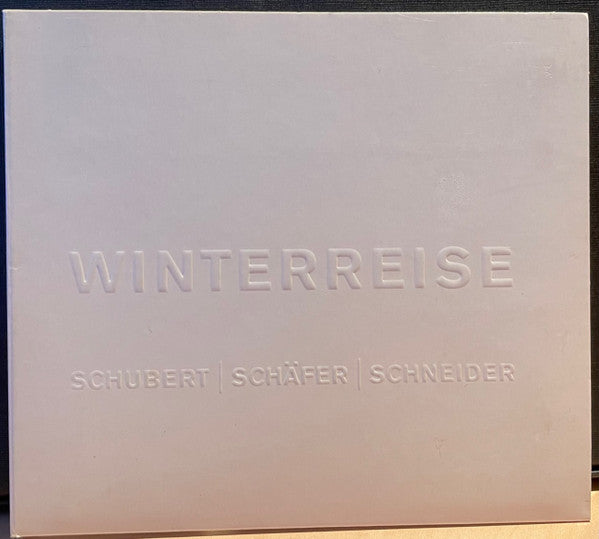 Schubert*, Schäfer*, Schneider* : Winterreise (CD, Album)