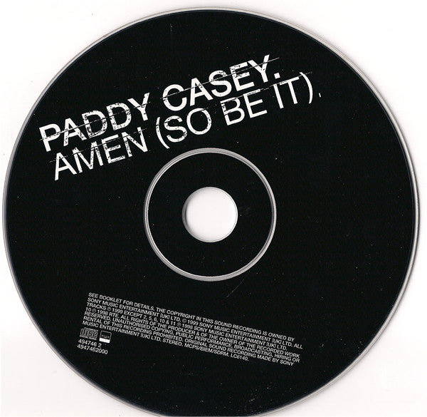 Paddy Casey : Amen (So Be It) (CD, Album)