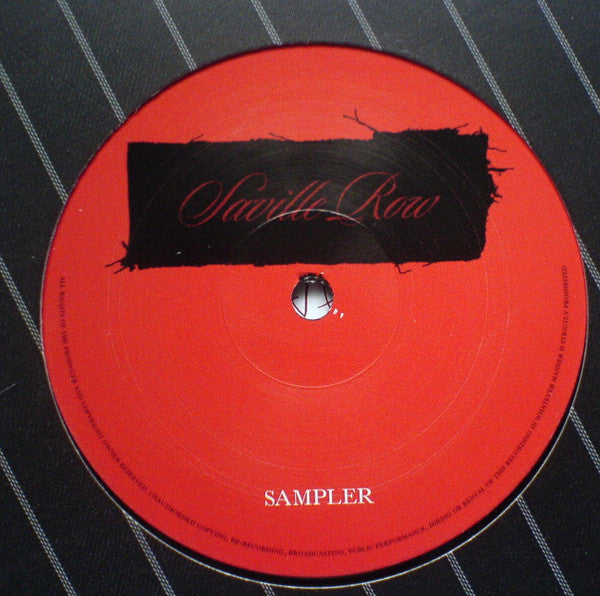 Tim Sheridan / Jon Carter vs. Scanty : Saville Row Sampler (12&quot;)