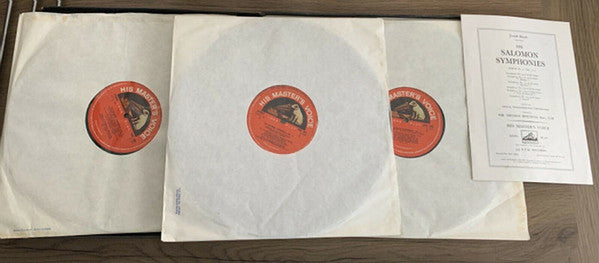 Joseph Haydn, Sir Thomas Beecham, The Royal Philharmonic Orchestra : The Salomon Symphonies Nos. 7 to 12 (3xLP, RP)