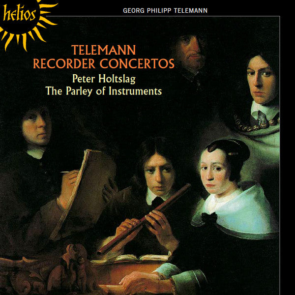 Telemann* - Peter Holtslag, The Parley Of Instruments : Recorder Concertos (CD, RE)