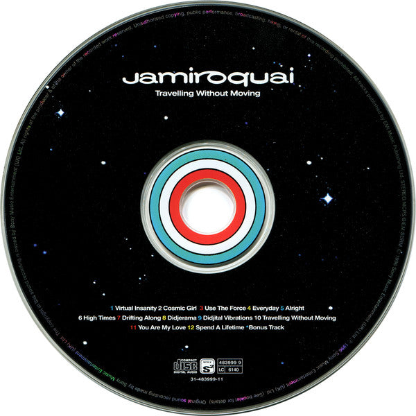 Jamiroquai - Travelling Without Moving (CD, Album) (VG+)