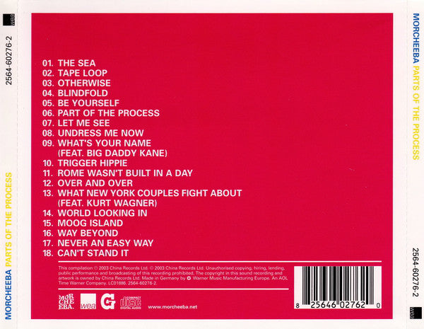 Morcheeba : Parts Of The Process (CD, Comp)