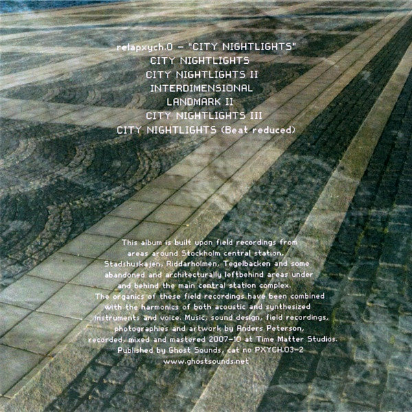 Relapxych.0 : City Nightlights (CD, Album, Sup)