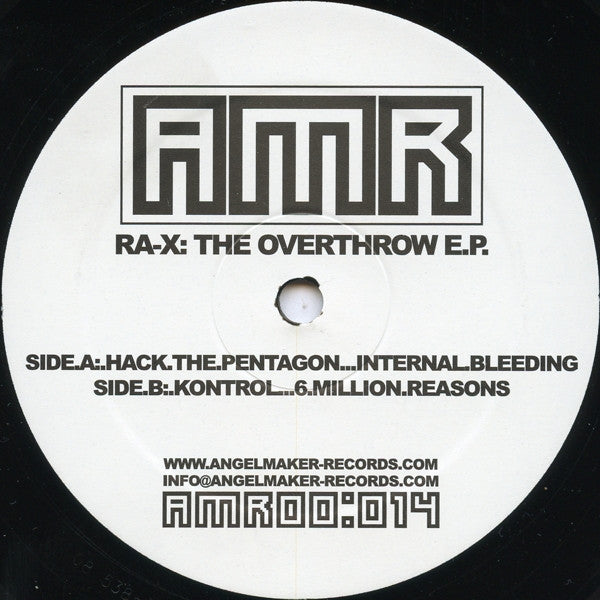 Ra-X : The Overthrow E.P. (12&quot;, EP)