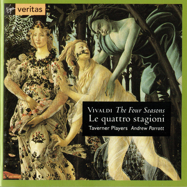 Vivaldi* - Taverner Players, Andrew Parrott : Le Quattro Stagioni (CD, Album)